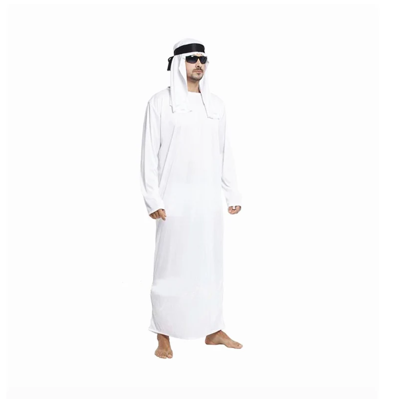 Arabian Prince King Costume for loween Middle East Performance Dubai Prince S epherd Outfit Traditional Ethnic Stage...