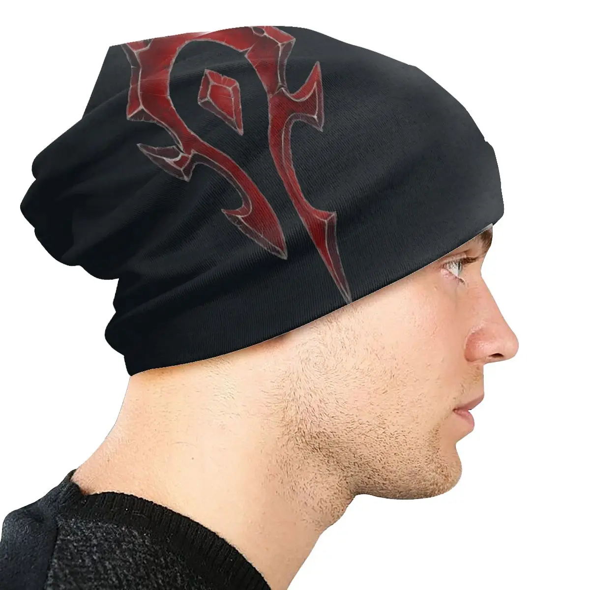 World Of Warcraft-gorro Unisex para correr, gorro cálido de doble capa, fino, transpirable, para invierno