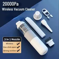 New Car Vacuum Cleaner Portable Mini Handheld Vacuum Cleaner Smart Home Car Dual-purpose Mi Wireless 20000PA Dust Catcher