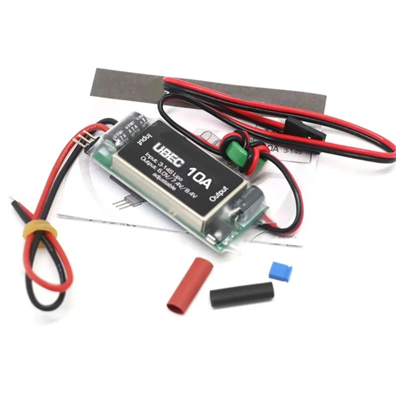 Moduł Regulatora Napięcia HV 10A UBEC 3-14S Multirotor Samolot Stałopłat Helikopter RC Dron Quadcopter UAV Model Samolotu-Y34A