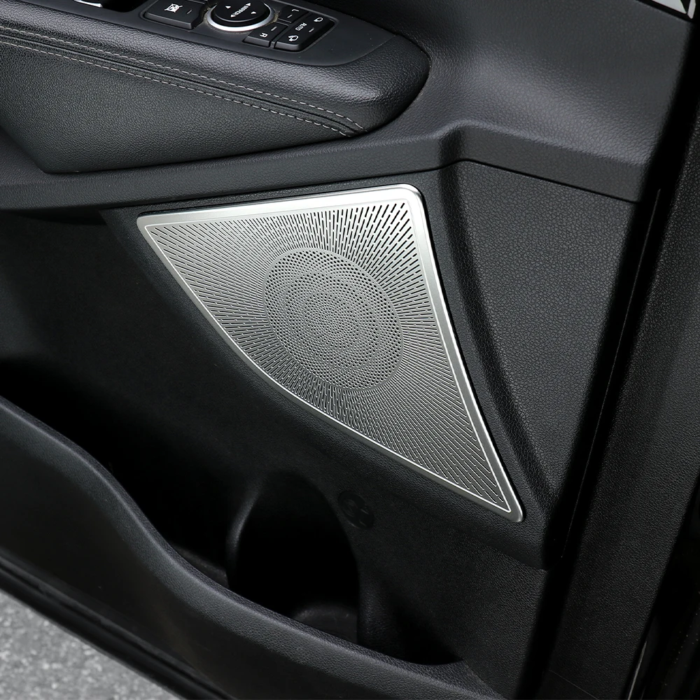 Für Kia Sorento 2014-2020 Edelstahl Autotür-Lautsprecherabdeckung A-Säulen-Hochtöner-Lautsprecherblende Zubehör LHD/RHD – Detail 9