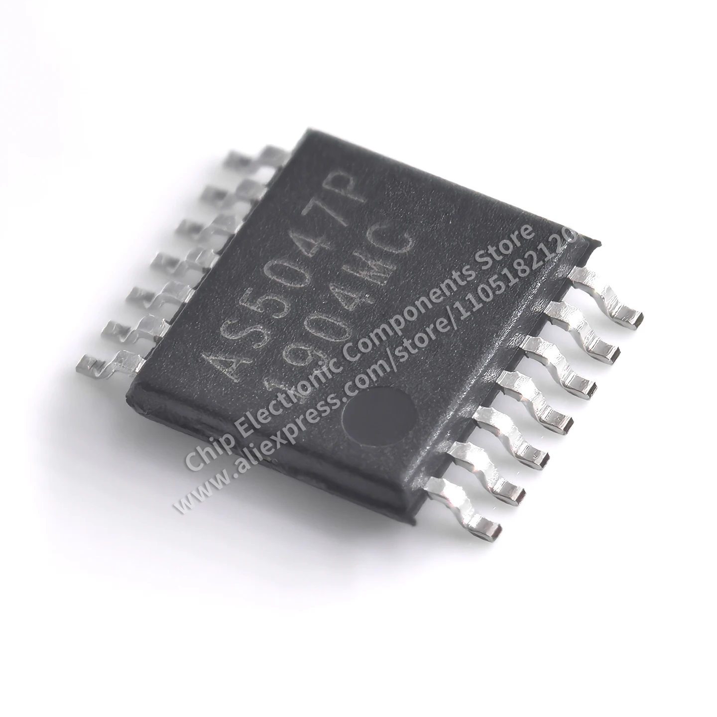 （2 PCS）Original IC AS5047P-ATSM AS5047P Marking Magnetic Rotary Position Sensor Chip TSSOP-14