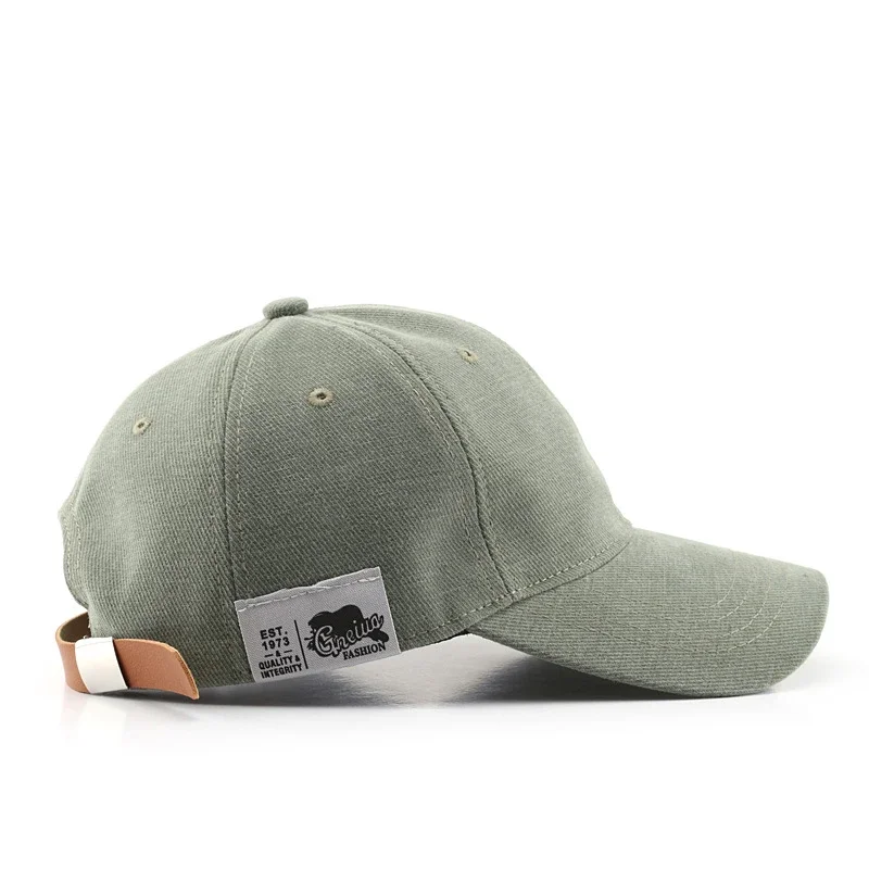 Cartoon Men's Summer and Autumn Hat with Cotton Baseball Cap Men's Outdoor Sports and Leisure Fitting Cap Back Button Cap