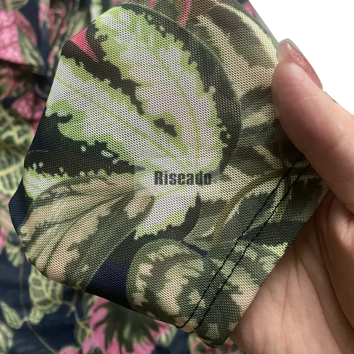 Riseado Mesh Swimsuit with Long Pants 2026 New Rash Guard Mesh Beachwear Sexy High Waist Bathing Suit Smart Beach Clothes