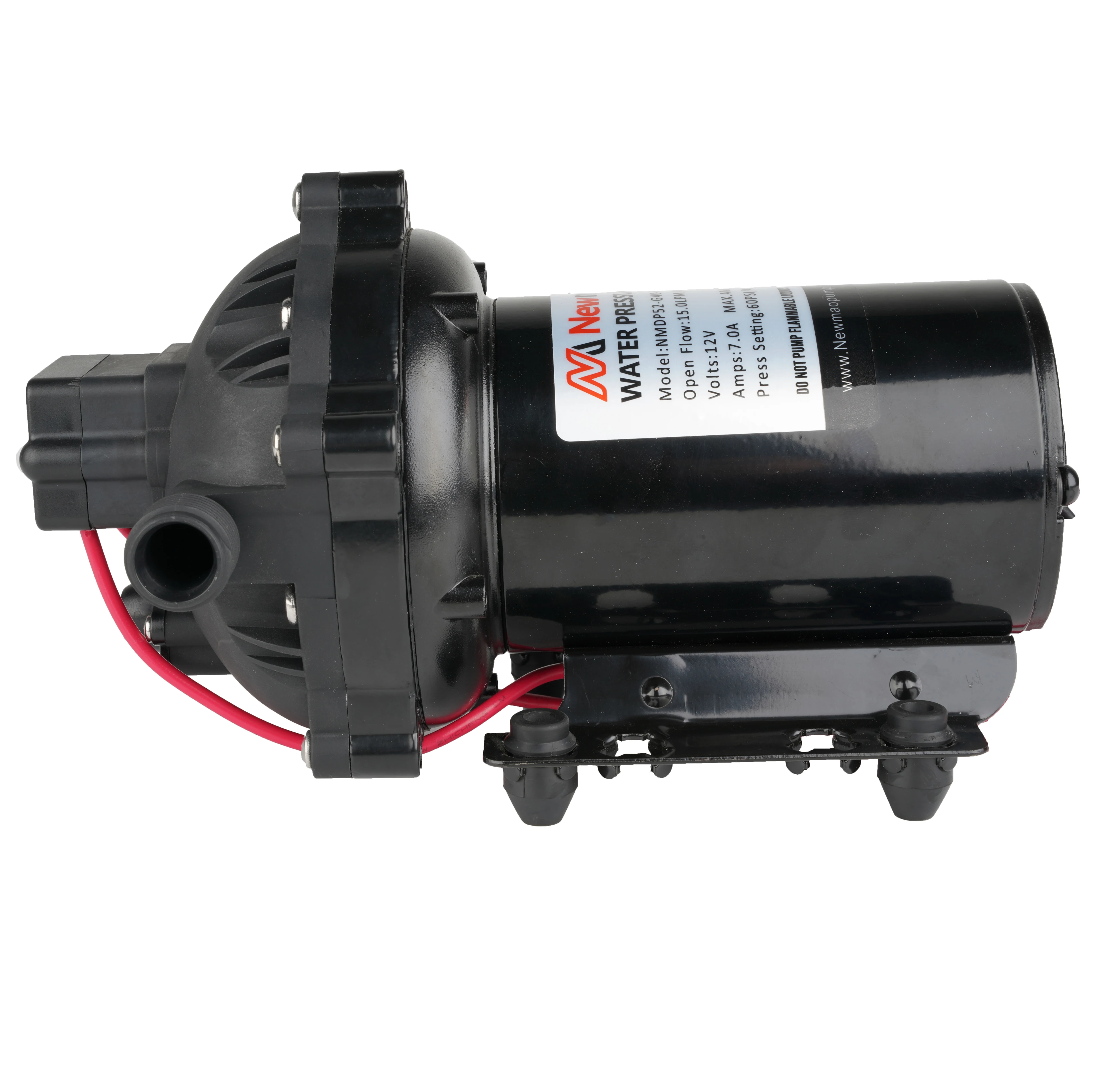 70psi 18.9lpm Agriculture Electric Spray Water Pump High Flow High Pressure 12 Volt Water Pump For Rv Marine