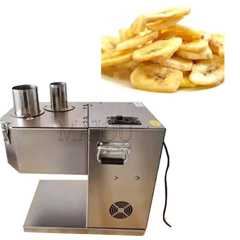 

Commercial Multi-Function Vegetable Slicer Cutter Electric Potato Lotus Root Fruit Slicing Machine Cut Carrot Cucumber Slice