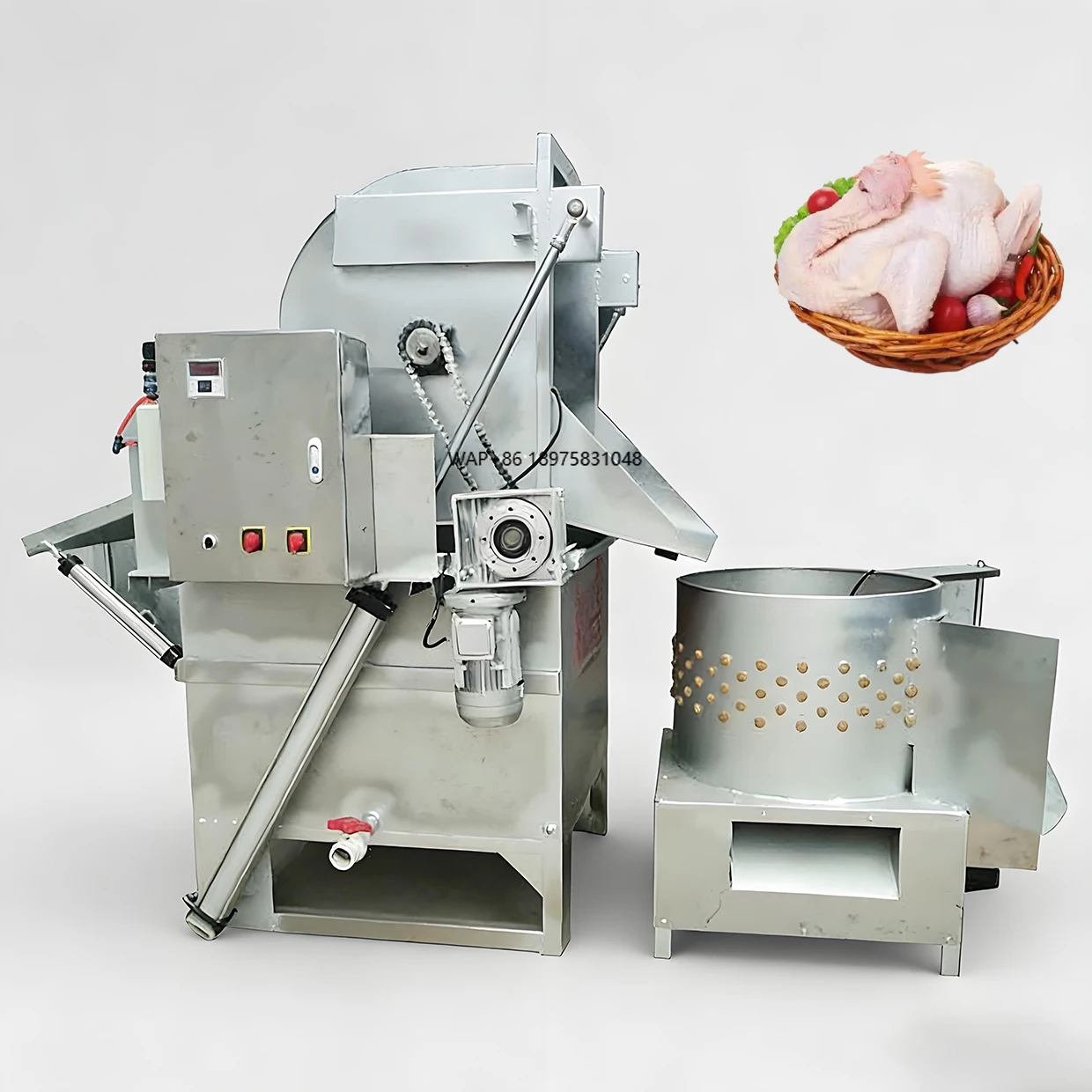 Excellent Poultry Slaughtering Equipment Large Capacity Pig Slaughter Machine Scalding Machine