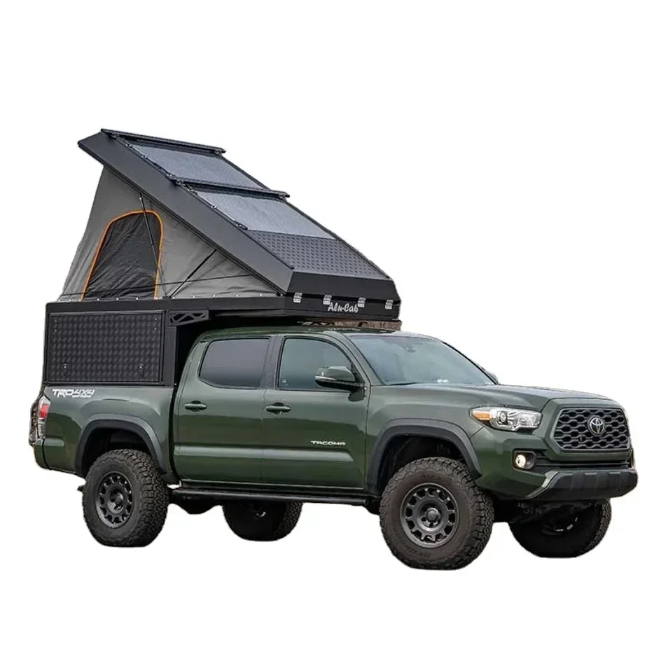 

Custom Double Cab Ute Tray And Canopy Pickup Truck Canopy Camper For Midsize Trucks 4X4 Pickup