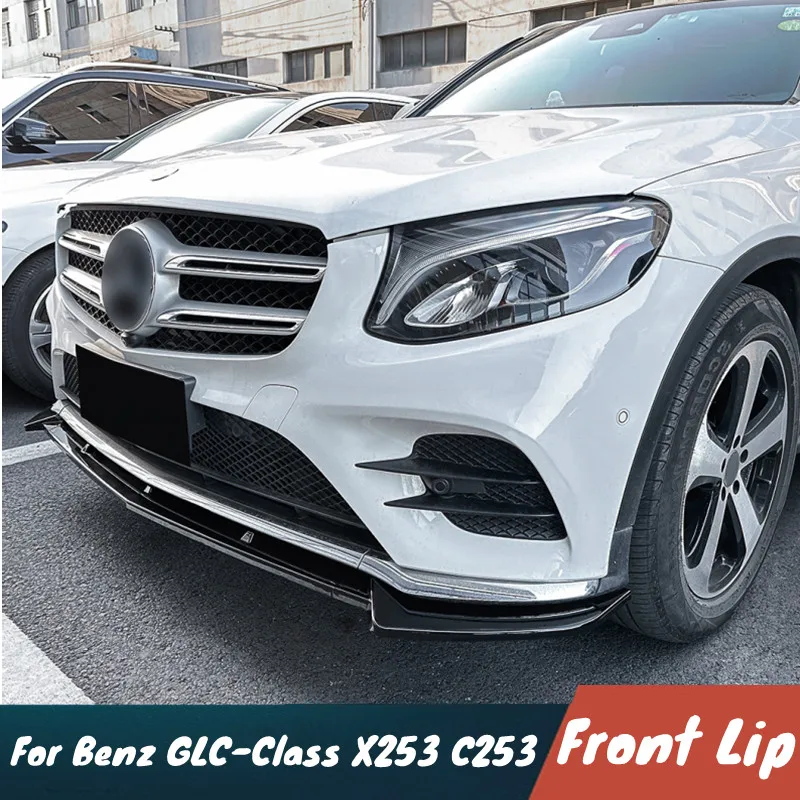 

Для 2016-2019 Benz GLC X253 C253 3 шт./компл. автомобильный передний бампер сплиттер для губ BodyKit Protector Guard внешние аксессуары для тюнинга