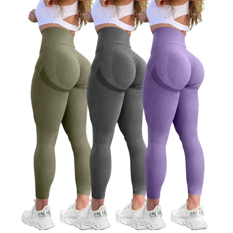 Salspor Yoga Sport Panty Vrouw Push Up Hoge Taille Stretch Sportieve Leggings Vrouw Activewear Casual Skinny Mallas Yoga Broek