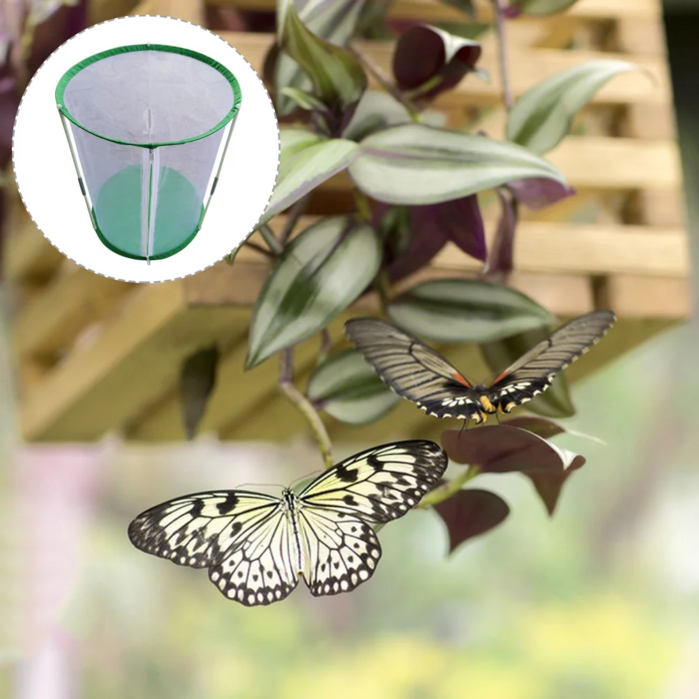 

Butterflies Habitat Cage Lightweight Transparent Mesh Portable Breathable Observation Cage Butterfly Breeding Breeding Container