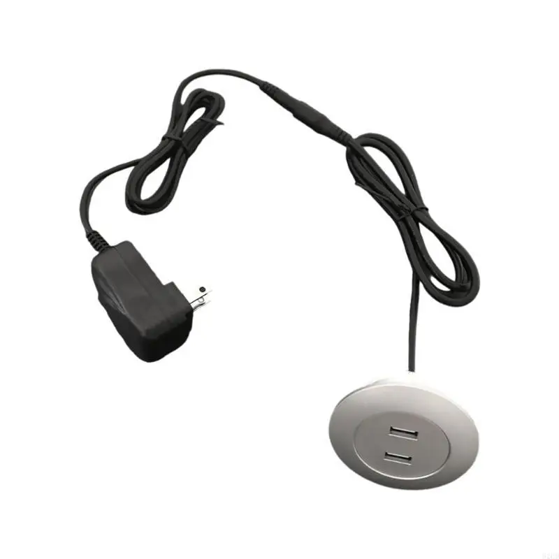 

Двойная USB -зарядная интерфейс для зарядки на ноутбуке скрытый USB -панель сокета настольный настольный компьютер встроенный