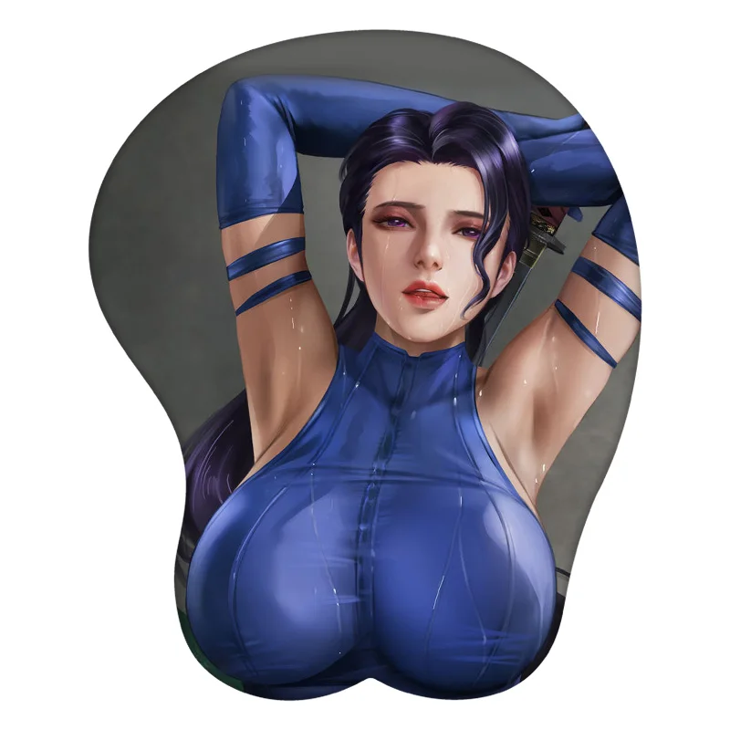 Tentacles Butterfly Anime 3D Mouse Pad Wrist Rest Silicone Sexy Creative Gaming Mousepad Mat