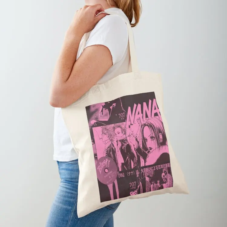 

NANA anime design poster Tote Bag shopping bags foldable shoping bag bags woman 2025 Canvas stote bag