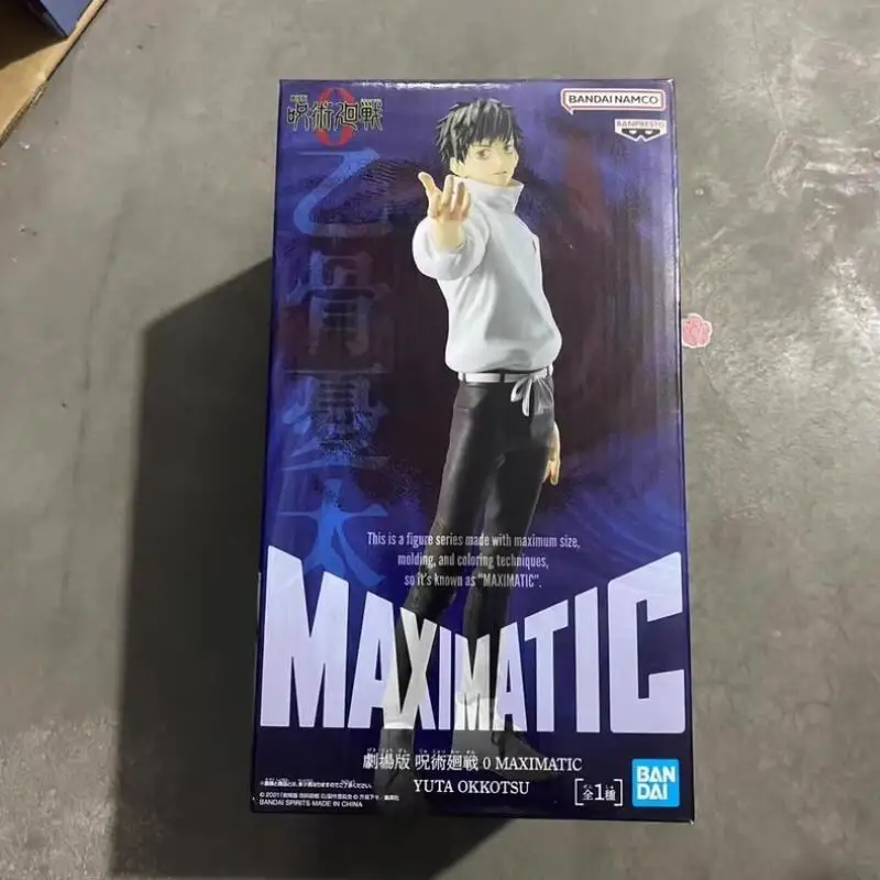 InStock 100% أصلي وغير مفتوح من بانداي بانبريستو Jujutsu Kaisen 0 The Movie MAXIMATIC YUTA OKKOTSU مجموعة شخصيات واقعية