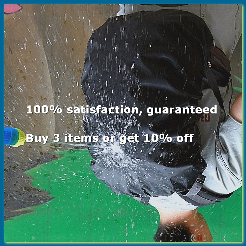 ●100L Backpack Rain Cover Waterproof Bag Dust Hiking Travel Camping Bags Portable Large, Green