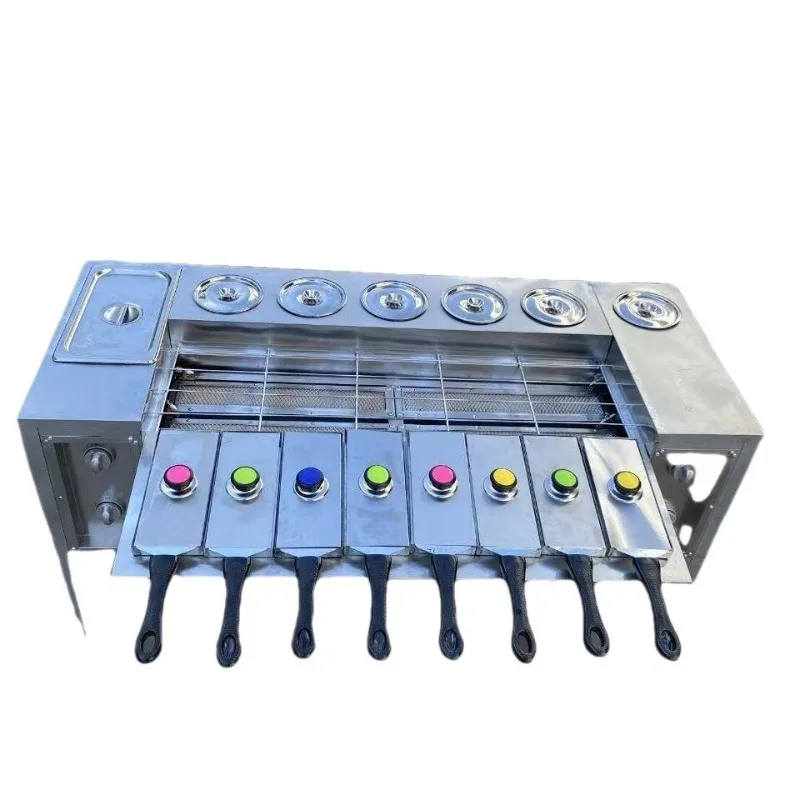 

Night market stall pot machine A machine that makes pot rice