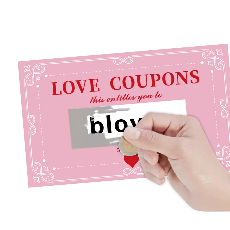 Coupons d'amour à gratter, 10 pièces, coupons d'amour DIY pour la Saint-Valentin, cadeaux d'anniversaire créatifs pour les copains
