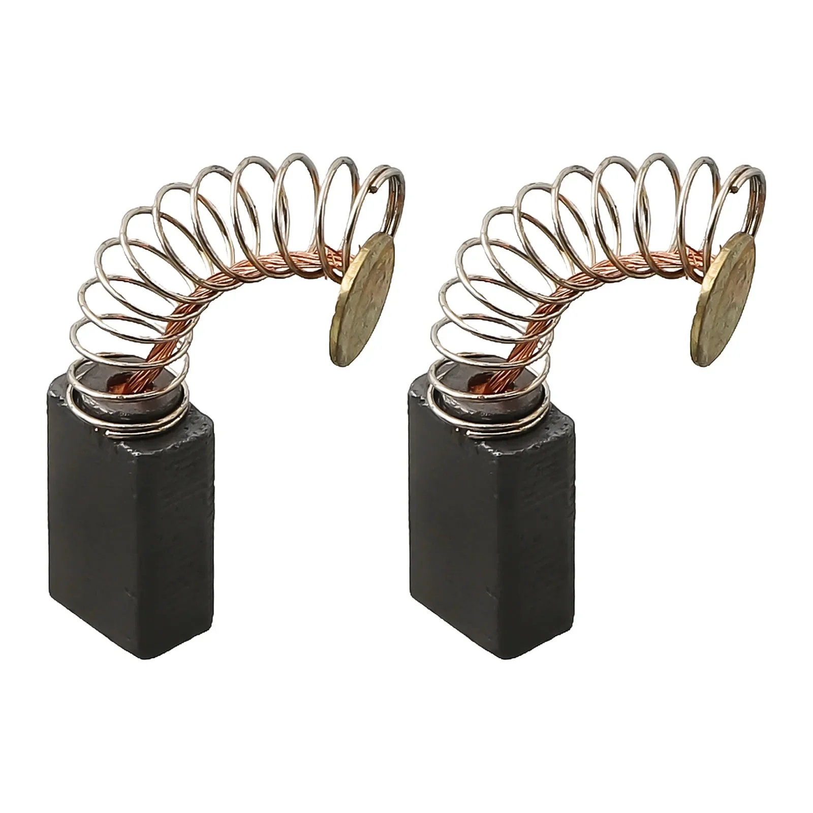 Set Of Two Carbon Brushes 13mm X 8mm X 5mm For Electric Motor Maintenance In Drills Hammer Drills And Grinding Tools