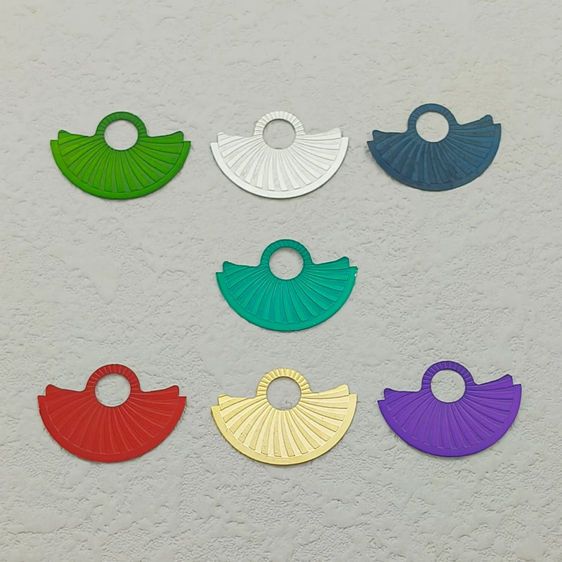 NH35 4R35 Automatic Hammer Rotor Metal Patch Fits 4R35 4R36 NH35 NH36 7S Automatic Movement Watch SKX007 Watch Refit Rotor Parts