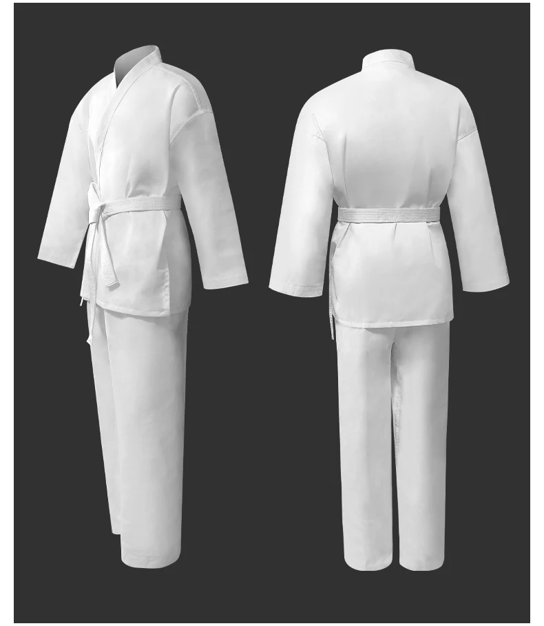 ملابس رياضية للتايكوندو بدلات الكاراتيه للأطفال بدلات تدريب رياضية للكبار زي الكاراتيه ملابس الجودو #5