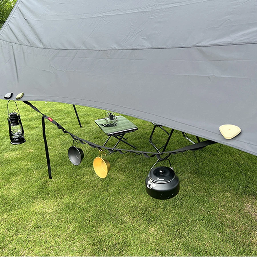 1 قطعة خطاف المظلة المغناطيسي متعدد الاستخدامات للتخييم ، حامل السيارة سريع التركيب ، حامل مصباح الخيمة الخارجية ، معدات خارجية #3