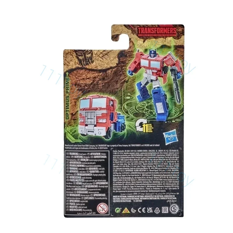 재고 있음 Hasbro Transformers 클래식 장난감 사이버트론 전쟁: WFC-K1Optimus Prime 액션 피규어 로봇 장난감 소장품 선물 취미