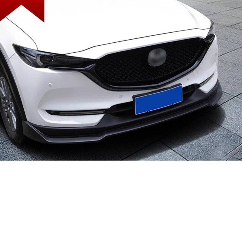 CEYUSOT For Car Grille Trim Strip Mazda CX-5 CX-8 FRONT Bumper Full Star RACING Grills Cover Trim Styling CX5 ACCESSORIES 2017+