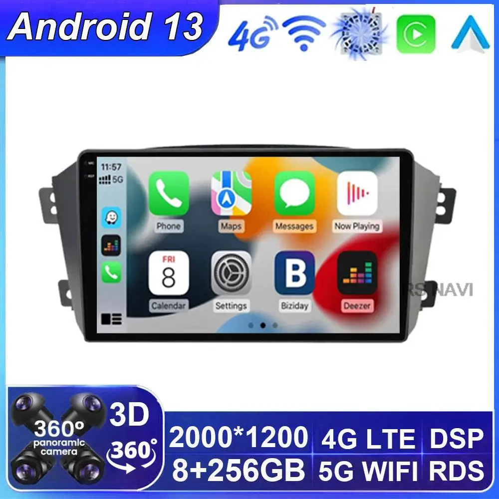 

Android 13 Car Rodio for Geely Emgrand X7 1 GX7 EX7 2011-2019 Carplay Auto MultimediaVideo Player Navigation Head Unit WIFI+4G