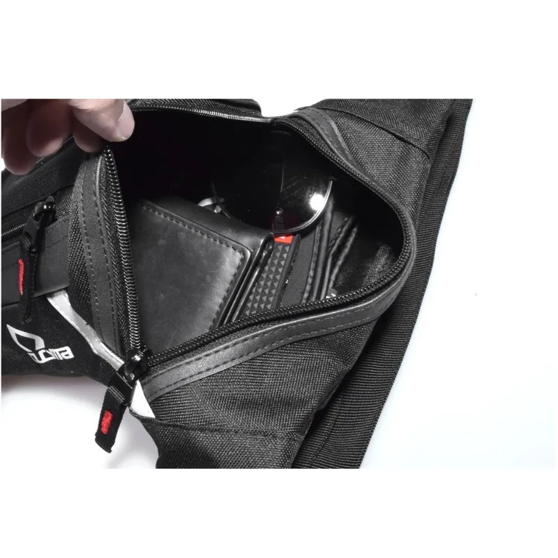 CUCYMA Motorcycle Leg Bag Waist Bag Outdoor Riding Thigh Pack Waterproof Large Capacity Sport Hip Bag for Men and Women