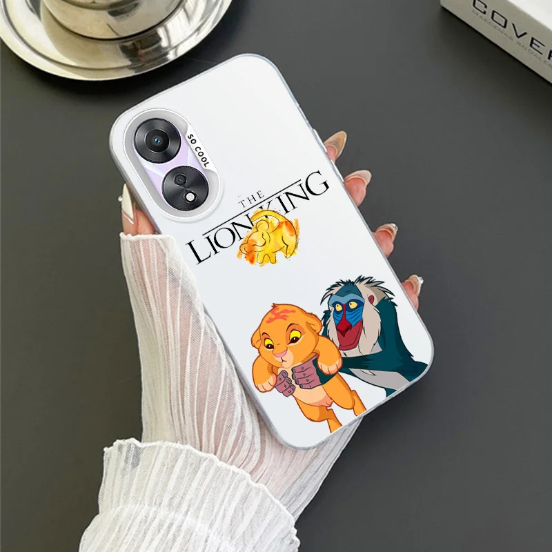 Disney's handsome lion king For OPPO Realme 5 8 10 11 i Pro C 2 15 20 21 31 33 35 53 55 9i Colorful Phone Case Soft Funda Cover