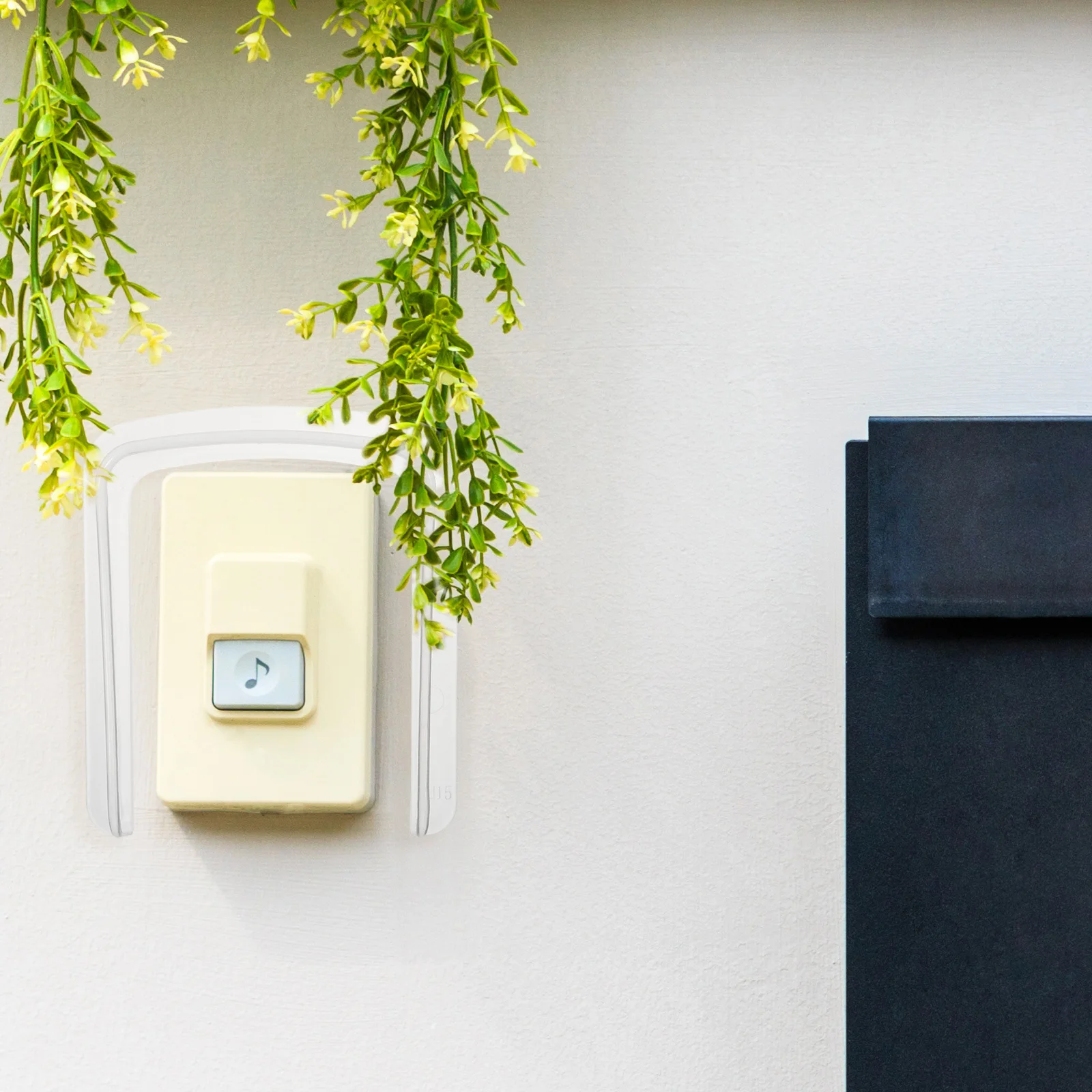 

1Pcs Plastic Doorbell Protective Cover Waterproof Sun Resistant Shell for Keypad Controller Access Control Outdoor Indoor
