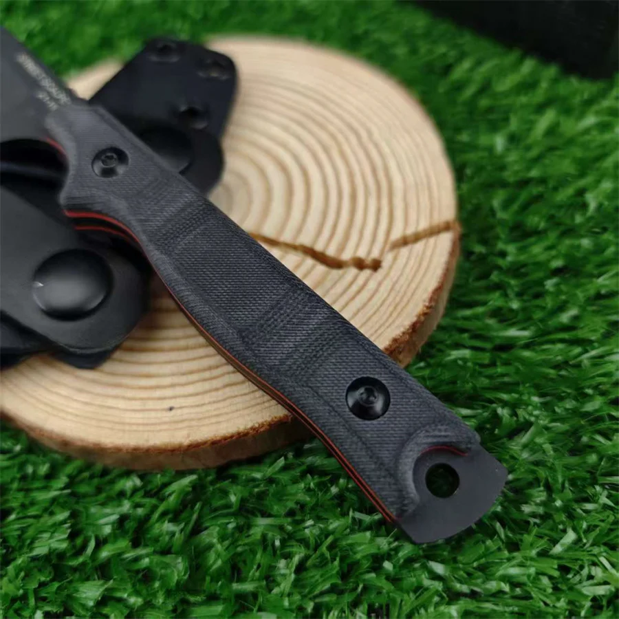 TOPS con fodero lama fissa coltello dritto esterno manico G10 lama 8Cr13Mov campeggio caccia autodifesa strumenti multifunzionali