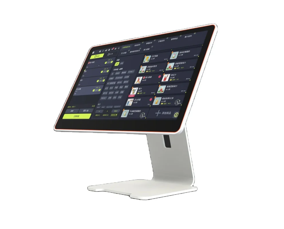 New Design Android  15.6-Inch Touch Screen POS Terminal Cash Register Metal Shell With Software of Restaurant Retail Shop