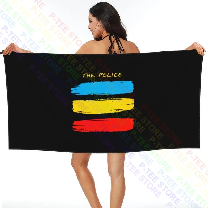 The Police Synchronicity Album Rock Band Quick dry Towel Printed No Fading Good Quality