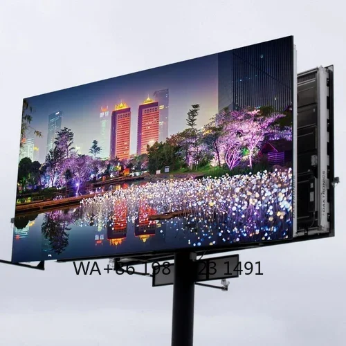 High Refresh P2.976 HD LED Screen IP65 Aluminum Profile Brightness Outdoor Shopping Mall Advertising Display Panel