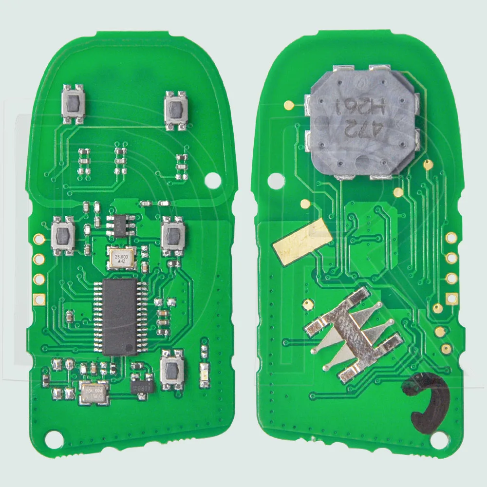 DR ID46 PCF7953 433MHz Proximity Car Remote Control Key For Jeep Grand Cherokee Dodge Journey Challenge SRT Hellcat Chrysler 300