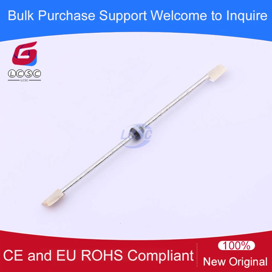 10Pcs/Original BY228TAP Standard Avalanche Sinterglass Diode 1.5V 5A 1.5kV 5uA 1500V 3A Through Hole 2-Pin SOD-64
