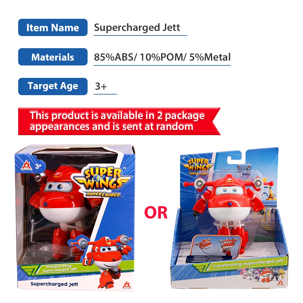 Super Wings 5 Inches Transforming Jett Dizzy Donnie Deformation Airplane Robot Action Figures Transformation Animation Kid Toys