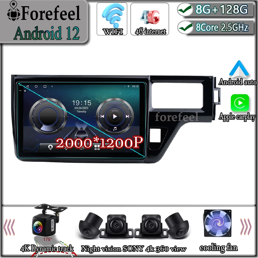 

Android 12 For Honda Stepwgn 5 2015 - 2021 Multimedia Navigation GPS Video Autoradio Player Car Stereo Carplay Monitor Radio TV