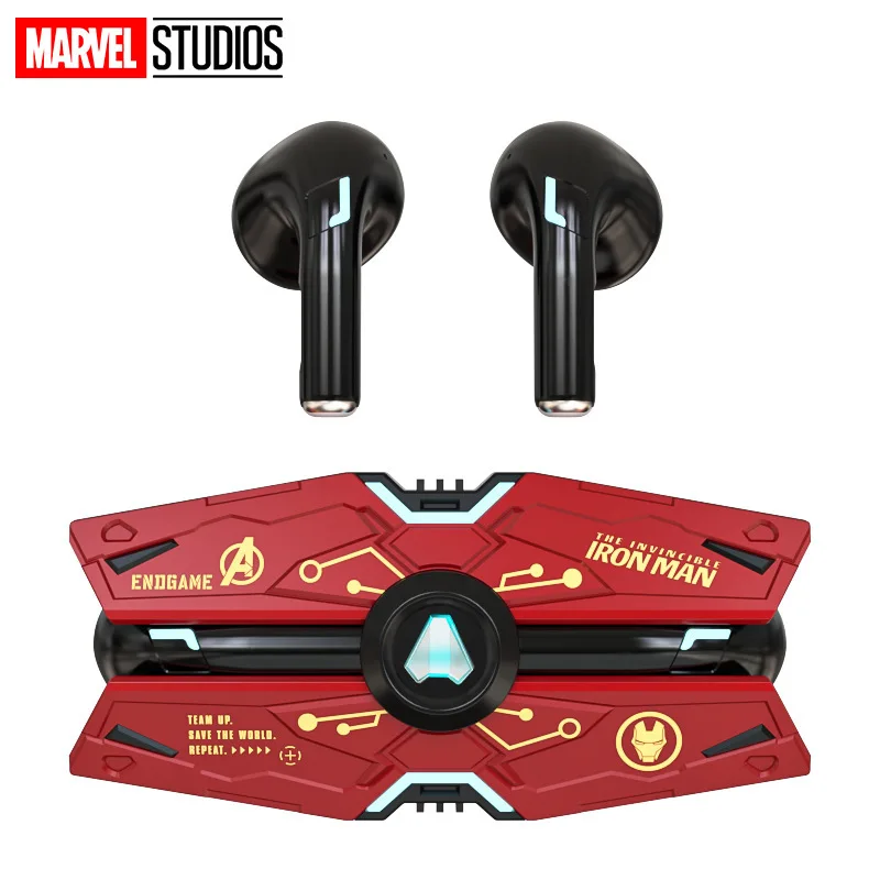 Marvel Bluetooth Headphones Wireless In Ear High Battery Ultra Long Range Esports Game Noise Reduction Bluetooth Headphones Gift