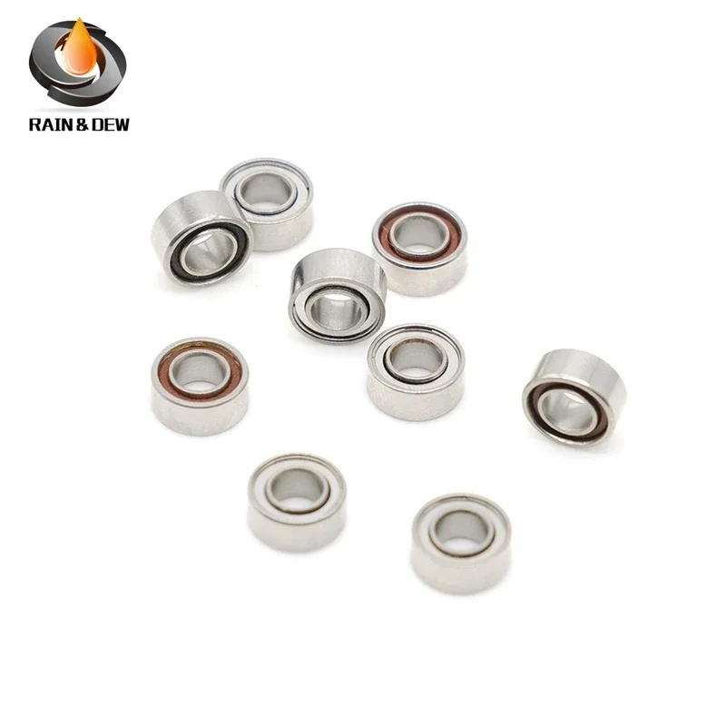 2PCS Handpiece Bearing SR144TIZWN8 High Speed 3.175x6.35x2.78mm  Turbine Ceramic Laboratory Dental Bearings SR144