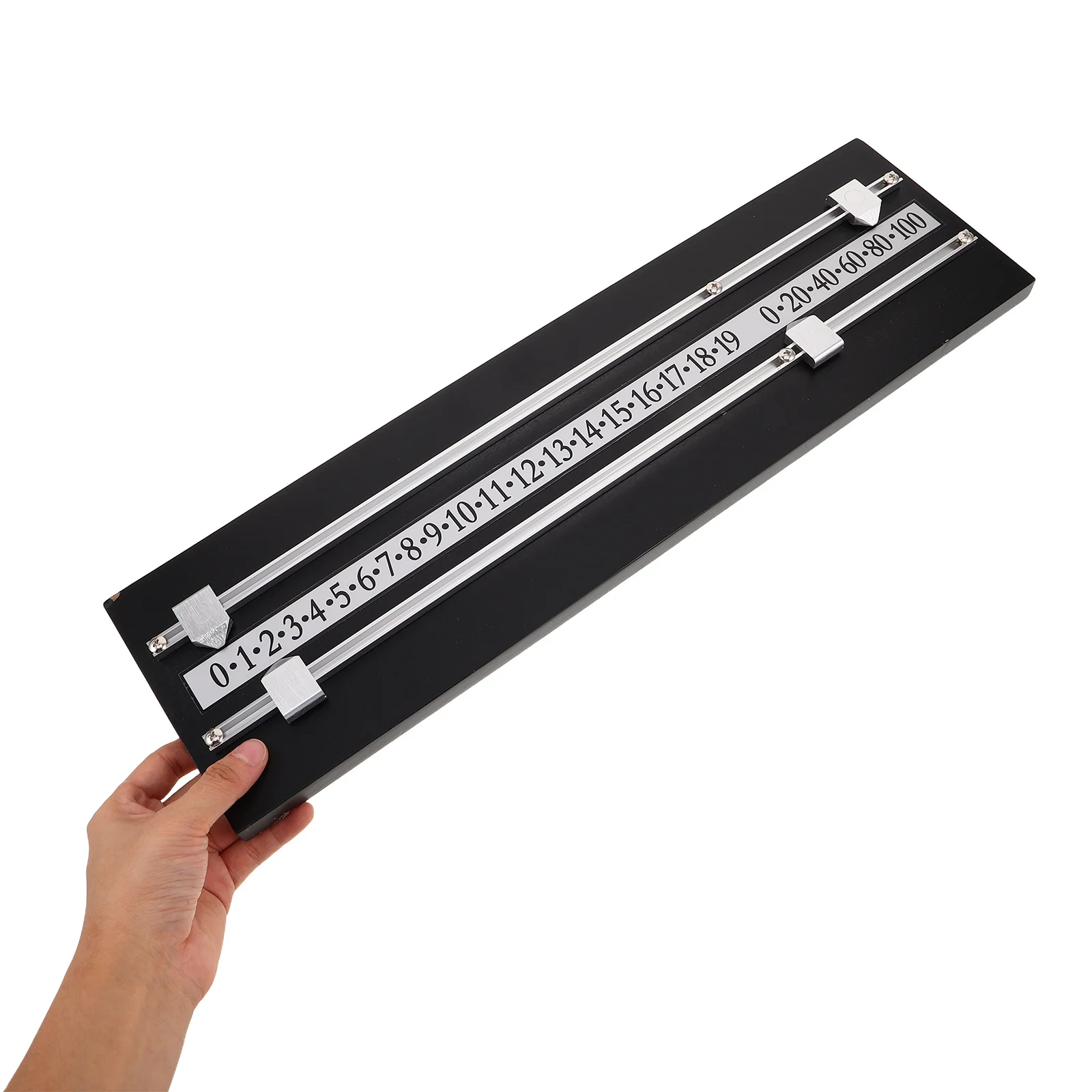 

Настенный табло для бильярда с двумя дорожками, точным подсчетом очков, компактный дизайн, прочная прямоугольная конструкция