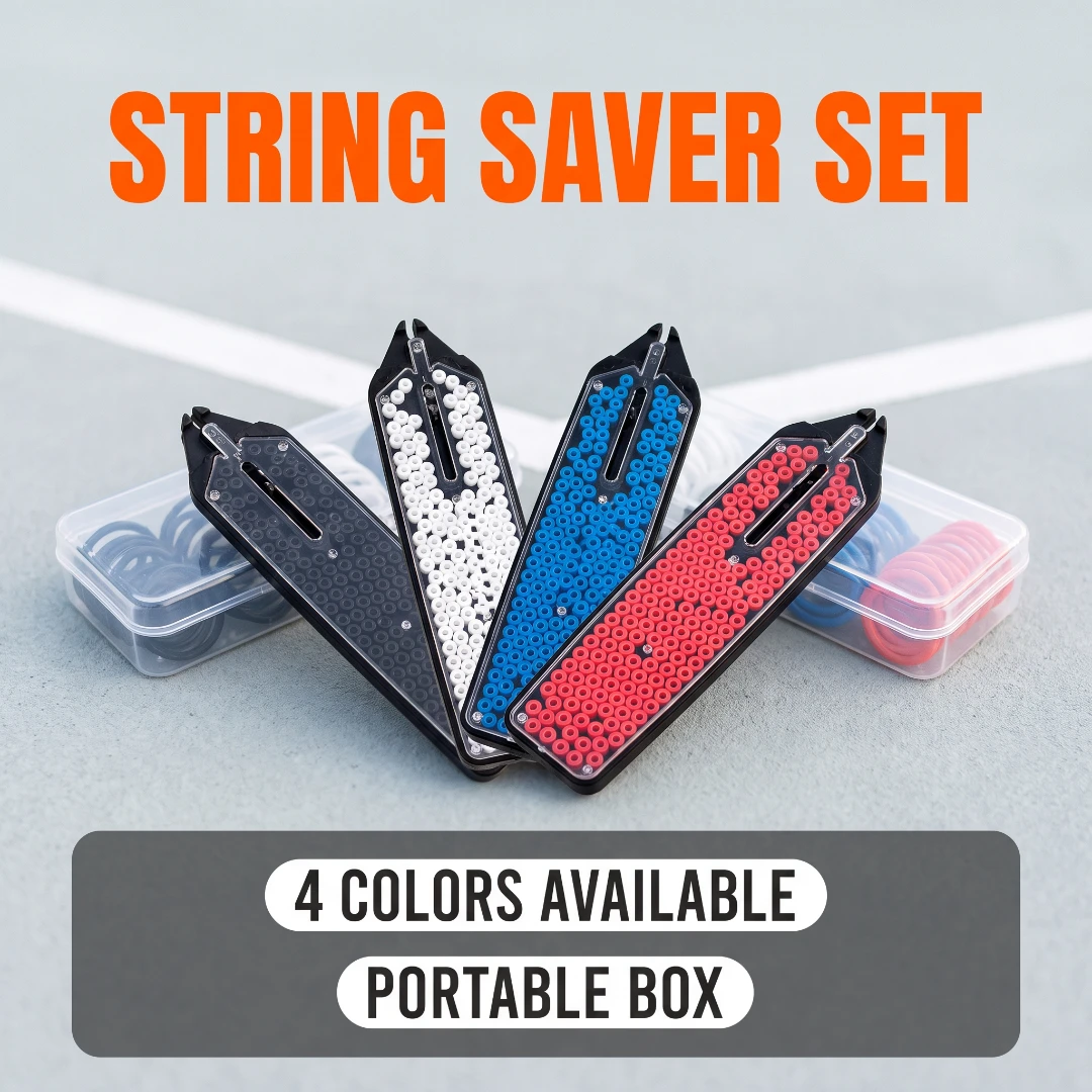 Silicone String Saver for Tennis Badminton Racket for Tennis Line Protection Gasket Tennis Racket Badminton Squash