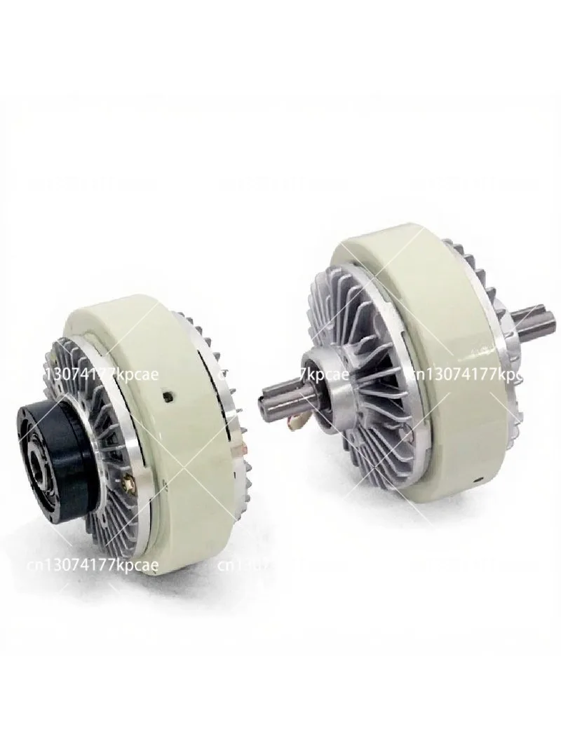 Hollow Shaft or Double shaft Magnetic Powder Clutch 6Nm-100Nm (0.6-10kg) DC24V with Tension Controller Kit for Packaging machine