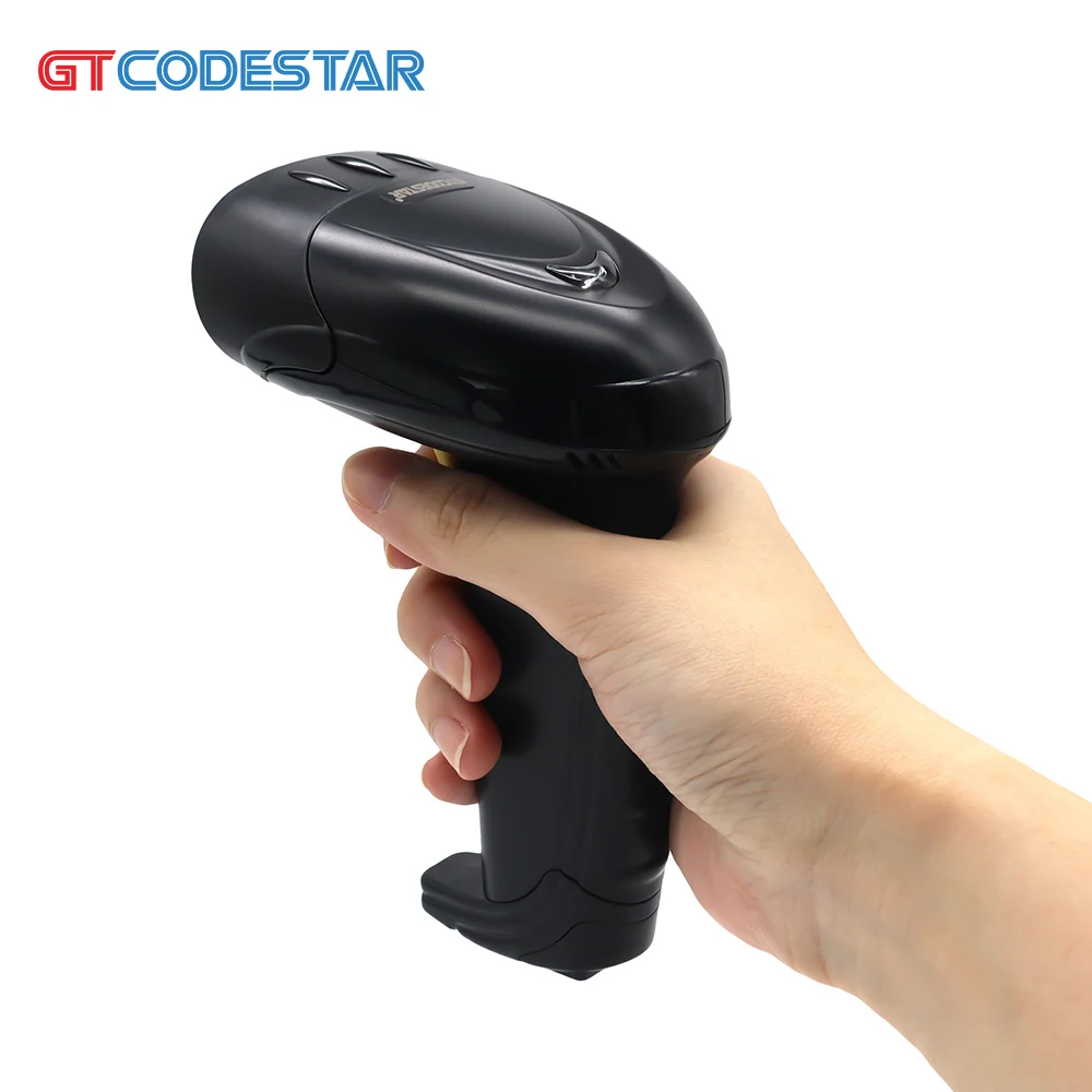 GTCODESTAR X-760K 2D Handheld Barcode Reader USB Scan Wired QR Code Scanner E-payment Barcode Scanner for Supermarket Scanning