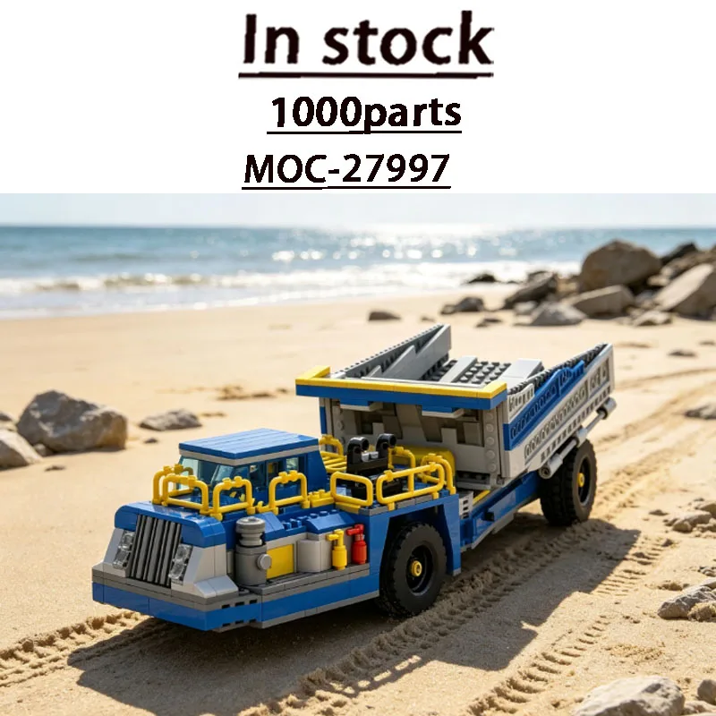 blocs-de-construction-moc-27997-modele-de-camion-minier-souterrain-de-chantier-1000-pieces-jouet-cadeau-d'anniversaire-ou-de-noel-pour-adulte