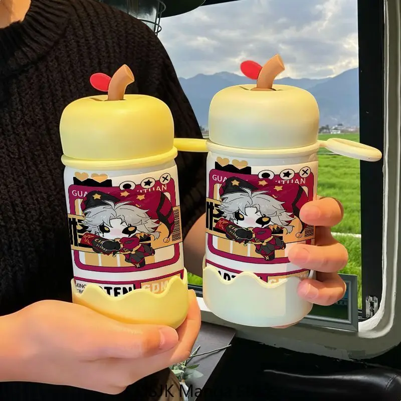 Anime The Freak Circus Mini Thermos Cup 316 Stainless Steel Water Bottle With Handle Portable Travel Mug For Students view 3