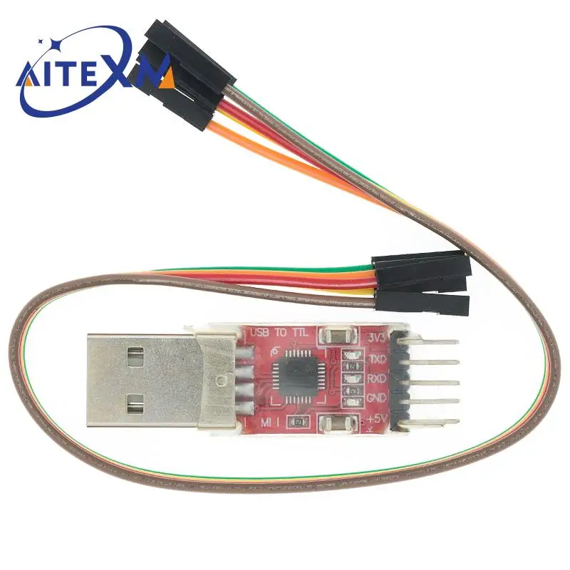 CP2102 moduł złącza USB 2.0 do UART TTL 5PIN konwerter szeregowy STC zastępuje FT232 CH340 PL2303 CP2102 MICRO USB dla Aduino