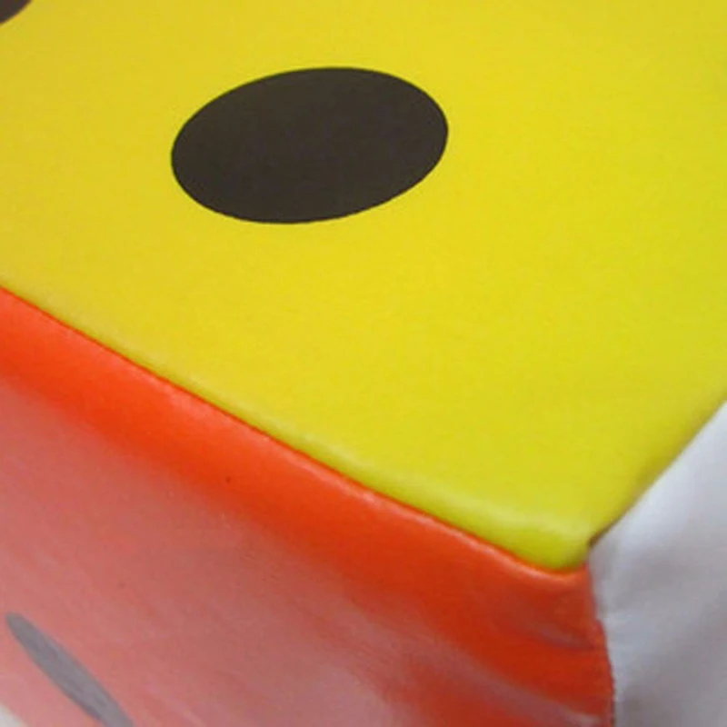 1PC 12cm/20cm/28cm NEW Giant Colorful Sponge Artificial Leather Dice Six sided Game